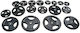 MDS Set Discuri De Tip Olimpic 1 x 15kg Φ50mm cu Mânere