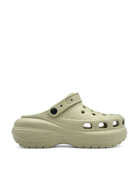 Seven Women's Clogs Beige