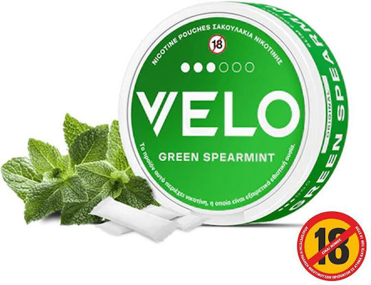 Velo Velo Pliculeț de Nicotină Green Spearmint 4mg 15buc