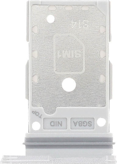 Clappio Sim Card Drawer Samsung Galaxy S24 Fe Nano Sim Slot Silver