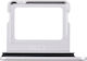 Clappio SIM Card Tray iPhone 16 16 Plus Nano SIM Slot White