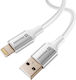 Swissten USB To Lightning Кабел Плетен Дизайн А...