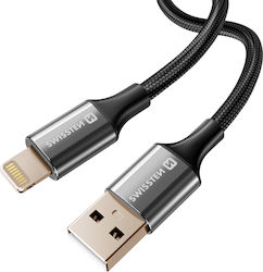 Swissten USB To Lightning Кабел Плетен Дизайн А...