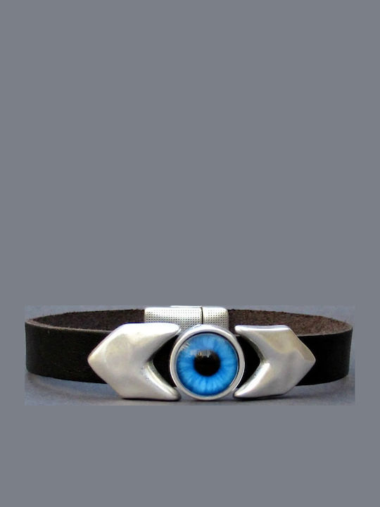 Hillas Men's Bracelet with design Eye made of L...