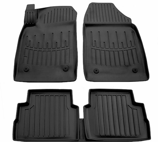 Race Axion Set of Front and Rear Mats 5pcs Tray Type for Opel Vectra 2002-2008 Black