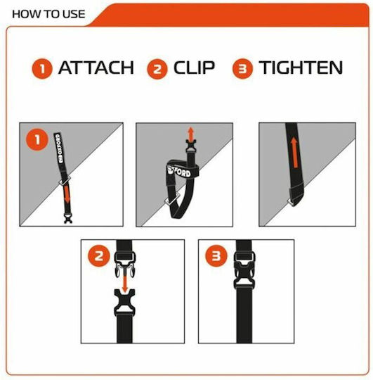 Curea Atlas B-clip 17mm X 1.2m Lichen Pereche Ox314 Oxford