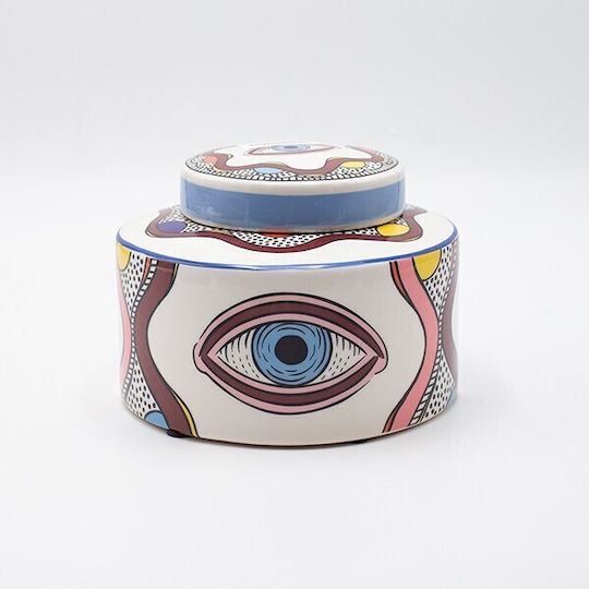 Decorative Bowl White 16x16x12.3cm