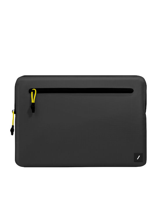 Native Union Reißverschluss-Hülle Macbook Pro 14'' Recycelter Wasserdichter Stoff Schwarz