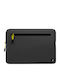 Native Union Reißverschluss-Hülle Macbook Pro 14'' Recycelter Wasserdichter Stoff Schwarz