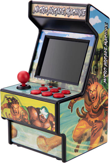 Techkidz 156-Spiele Retro-Look Mini Arcade Terminal Modell 2 Mehrfarbig