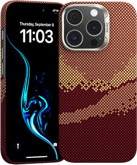 Benks Back Cover Aramid Fiber 1.1mm Χρυσό (iPhone 16 Pro Max)