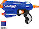 Techkidz Foam Dart Gun Shotgun Model Blue