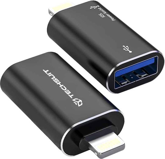 Techsuit Converter Lightning / USB-C male to Lightning male 1pcs