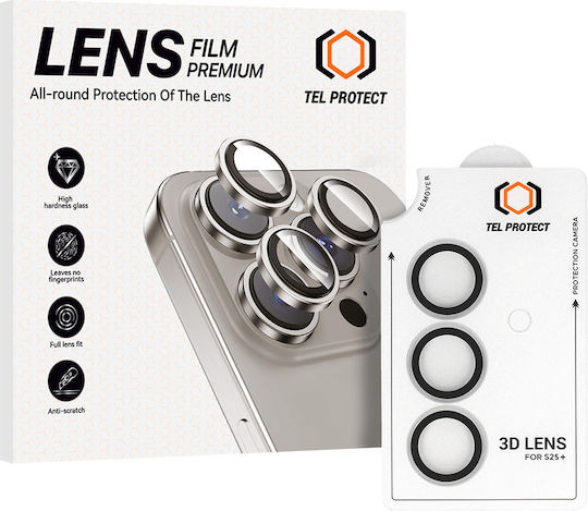 Tel Protect Camera Protection Tempered Glass Transparent for the Samsung Galaxy S23