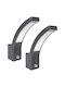 Maclean Energy Wall-Mounted Outdoor Light LED IP54 10W with Natural White Light