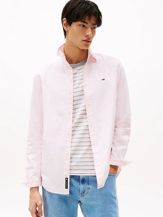 Tommy Hilfiger Дълъг ръкав Риза Pink