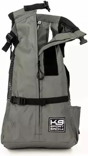 K9 Sport Sack Σακίδιο Πλάτης για Μεταφορά Σκύλου Γκρι