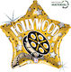 19'' Balloon Star Hollywood Star