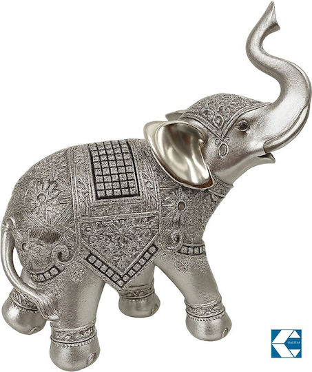 Galifas Dekorativer Elefant aus Polyresin 20x9x24cm 1Stück
