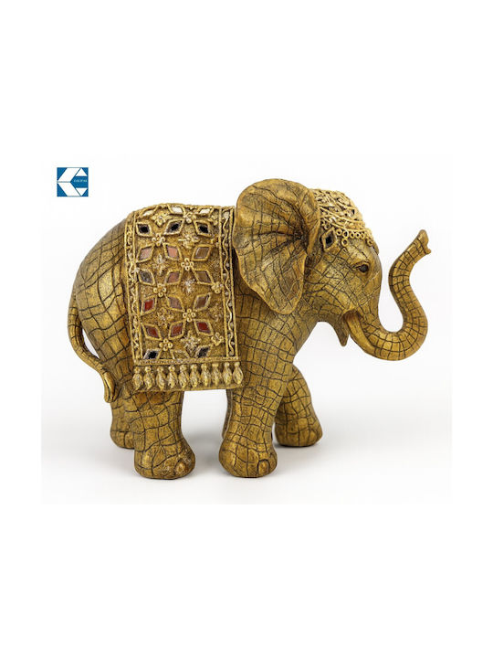 Galifas Decorative Elephant Polyresin 17x7.5x13cm 1pcs