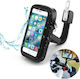 Waterproof Mobile Phone Holder Mirror Case for Motorcycle & Bicycle Mobile Phones Up to 5.5''