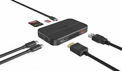 Icy Box USB-C Docking Station με SSD Enclosure Μαύρο (IB-DK4071M-CU31) Icy Box USB-C Docking Station με SSD Enclosure Μαύρο (IB-DK4071M-CU31)