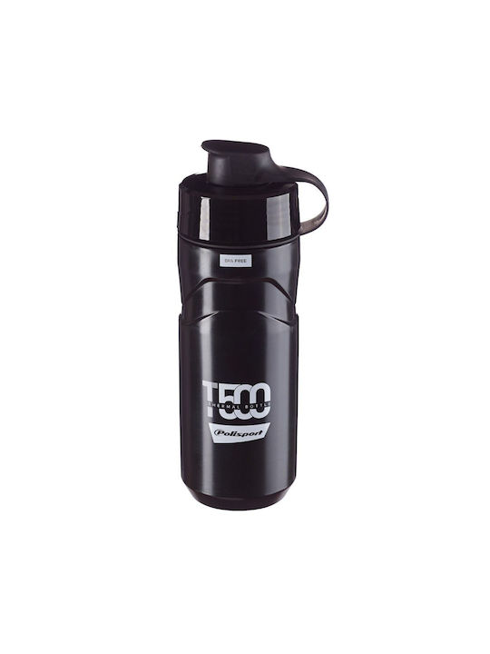Polisport Παγούρι Ποδηλάτου 500ml Μαύρο