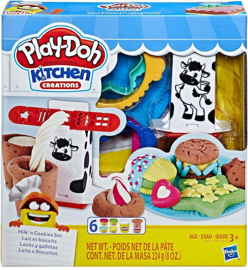 Hasbro Play-Doh Plasticină Set De Joc Kitchen Creations Pentru Vârstă 3+ Ani 6 Buc