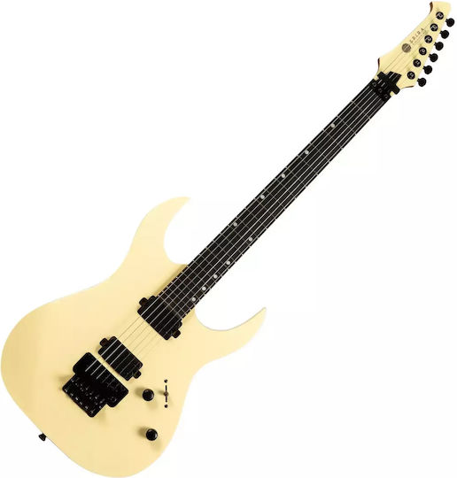 Spira Elektrische Gitarre mit HH Tonabnehmerkonfiguration Weiß