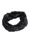 Women's Wool Neck Warmer Black