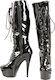 Soiemio Damen Sexy Schuhe Schwarz