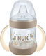 Nuk Nature Educational Sippy Cup Plastic with H...
