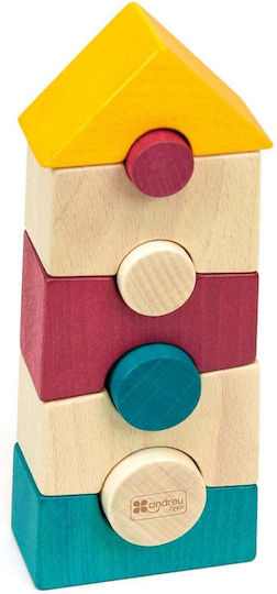 Andreu Toys Wooden Construction Toy for Children 2+ years+ Years