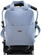 Uzturre Wickeltasche-Wickelrucksack Hellblau 28x11x37cm.
