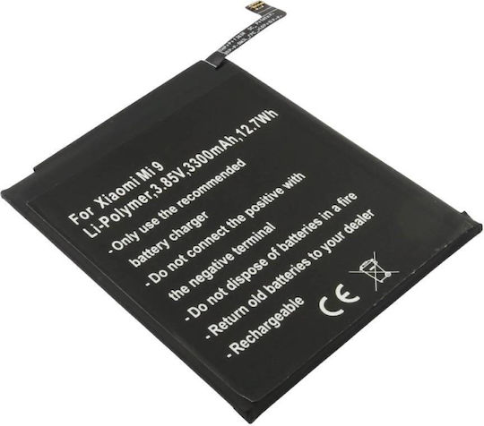 Avizar Battery Xiaomi Mi 9 3.85v 3300mah Li-polymer Smartphone Black