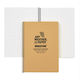 Modestone Notebook A5 with Dots and Pen Holder Beige