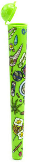 G-tube Zylinder Lagerung von Tabak Kunststoff Grün 11,5 cm