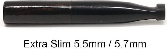 Pipex Țeavă Din Lemn De Bruyère Neagră Extra Slim Pipă De Țigară