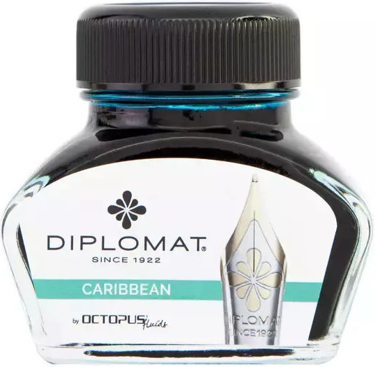 Diplomat Cerneală Carribean Blue 30 Ml