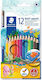 Coloured Pencils Staedtler Noris Watercolor 144 10nc12 12 Colours