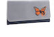 Unisex Pera Tobacco Pouch Butterfly Black