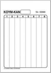 Блок за Кум-Кан с 8 Реда за Точки Modiano