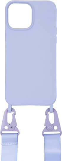 Eko Case Iphone 13 Pro Ultra-resistant Carabiner Cord Lavender