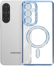 Avizar Diamond Case Samsung Galaxy A36 Magsafe Outline Strass Blue