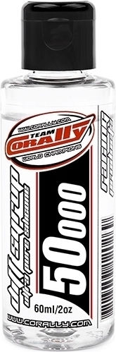 Team Corally Diff Syrup Ultra Pure Silicone 50000 Cps 60ml 2oz C-81550 Team Corally