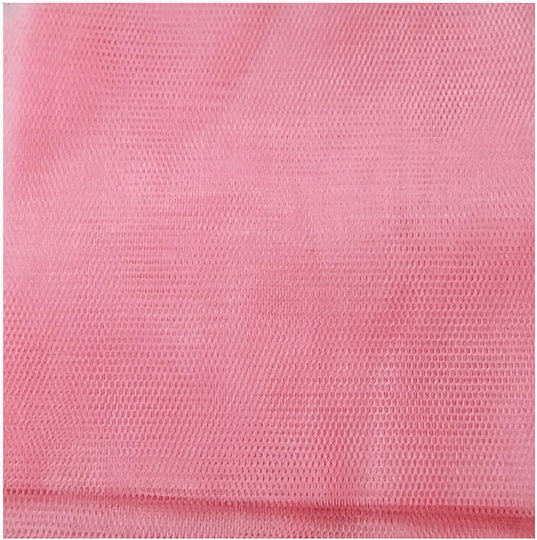 Square Pink Vintage Tulle Wedding Favor 25x25cm 100pcs