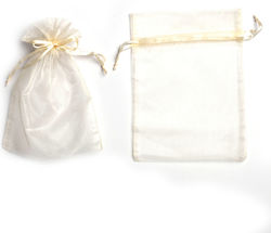 Organza Pouch With Ribbon 17cm X 12cm Set Of 10...