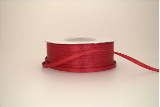 Kyriacou Satin Doppelseitiges Band 3mmx100m Rot Sanxxxxx-xx3100-70xxxx