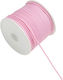 Kyriacou Colored Matte Laces 2mmx40m White-Pink Kobxxxxx-xx2x40-0120xx