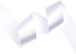 Bandă Satin Cu O Singură Față Ougui 50mm 50m Albă Bandă Satin Cu O Singură Față Ougui 50mm 50m Albă